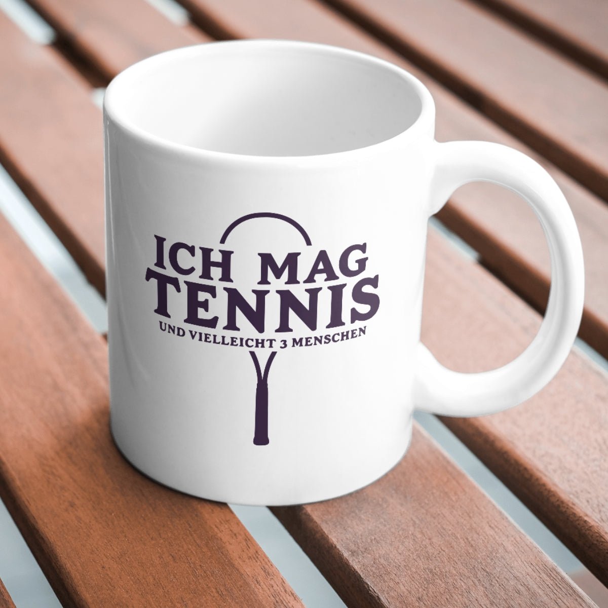 3 Menschen | Tasse - Matchpoint24 - Kleidung für Tennisfans