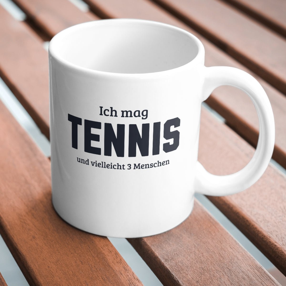 3 Menschen | Tasse - Matchpoint24 - Kleidung für Tennisfans