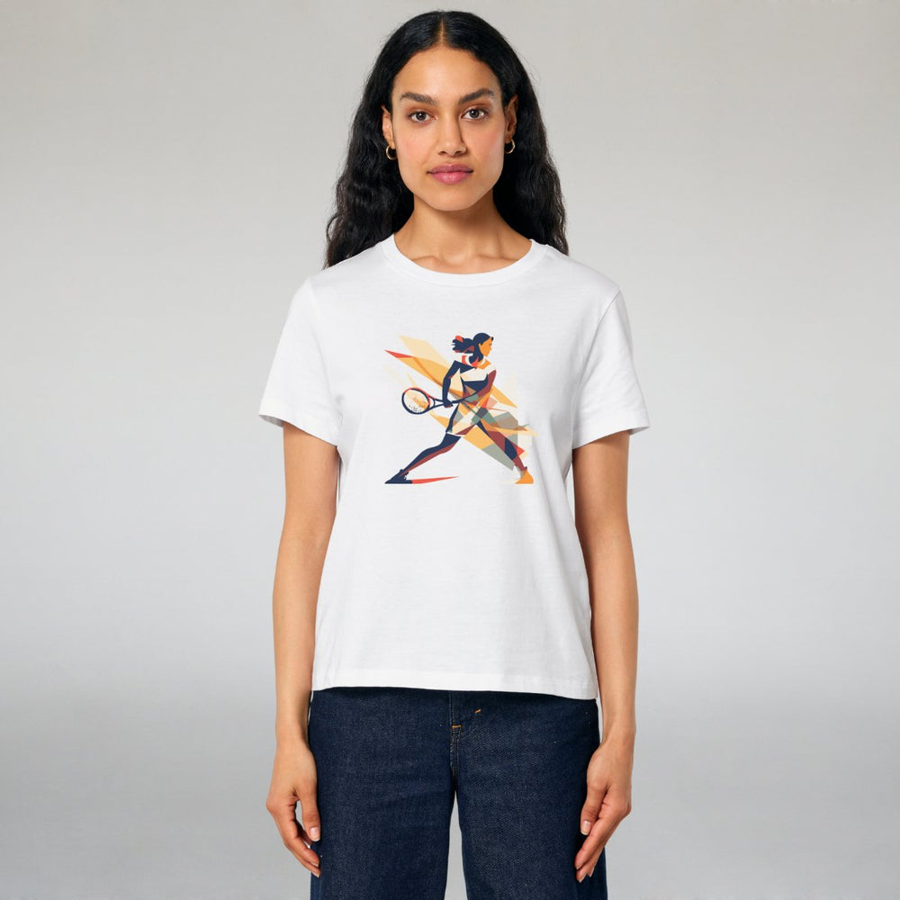 Abstrakta | Premium Damen T-Shirt - Matchpoint24 - Kleidung für Tennisfans