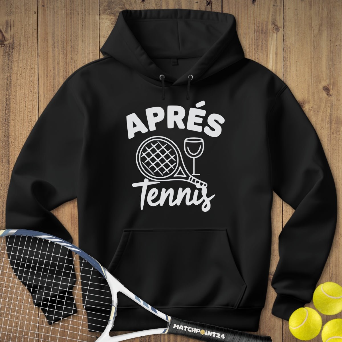 Apres TP | Hoodie (Unisex) - Matchpoint24 - Kleidung für Tennisfans