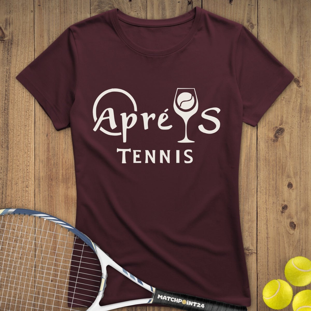Apres TW | Premium Damen T-Shirt - Matchpoint24 - Kleidung für Tennisfans