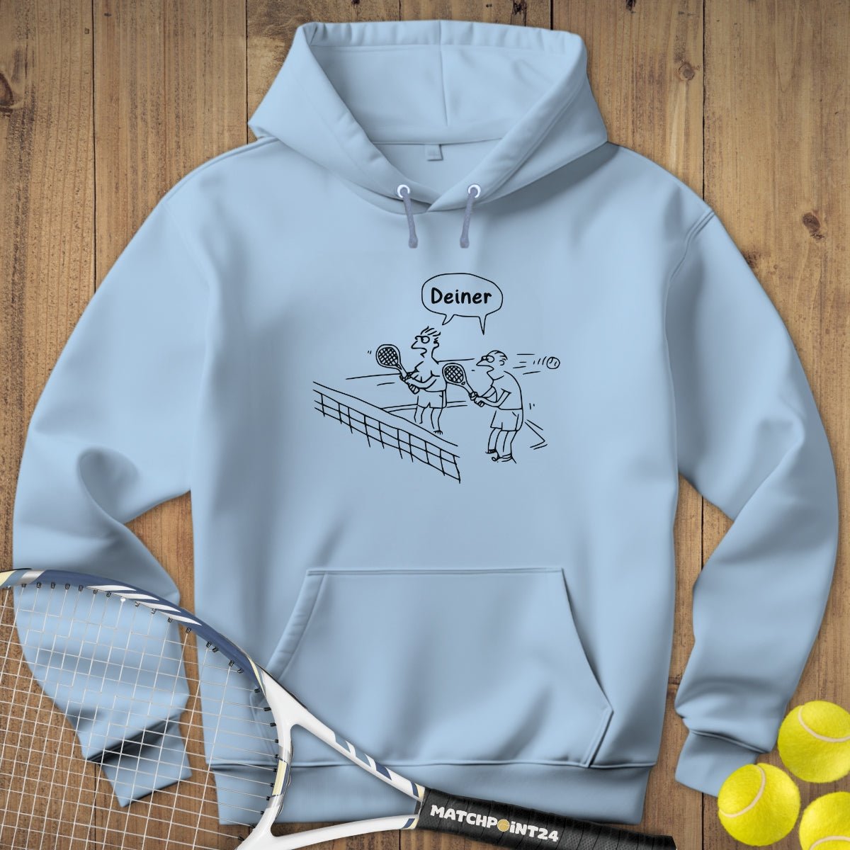 Deiner 2025 | Hoodie (Unisex) - Matchpoint24 - Kleidung für Tennisfans