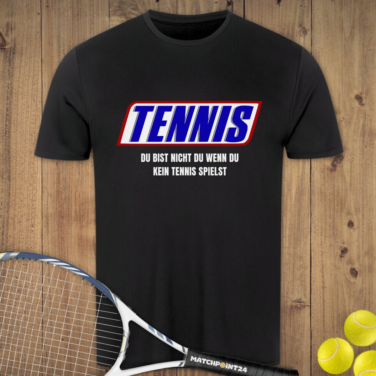 Du bist nicht du | Herren Sport T-Shirt - Matchpoint24 - Kleidung für Tennisfans