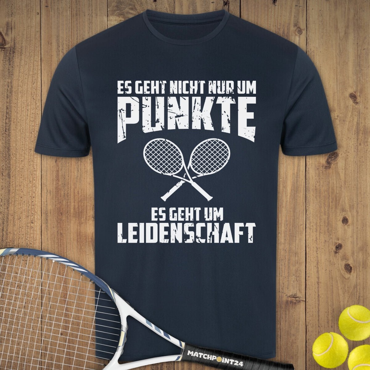 Leidenschaft | Herren Sport T-Shirt - Matchpoint24 - Kleidung für Tennisfans