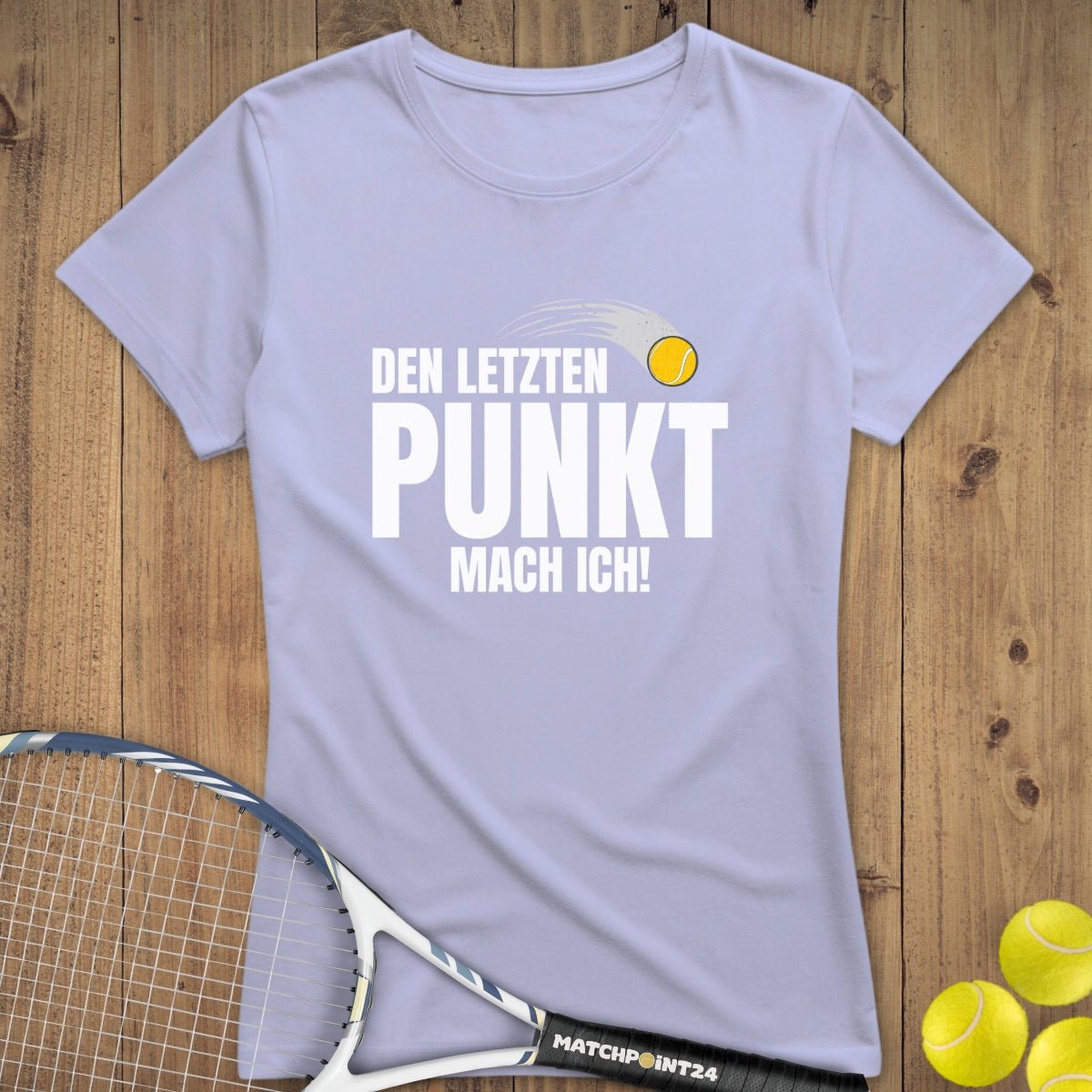 Letzter Punkt | Premium Damen T-Shirt - Matchpoint24 - Kleidung für Tennisfans