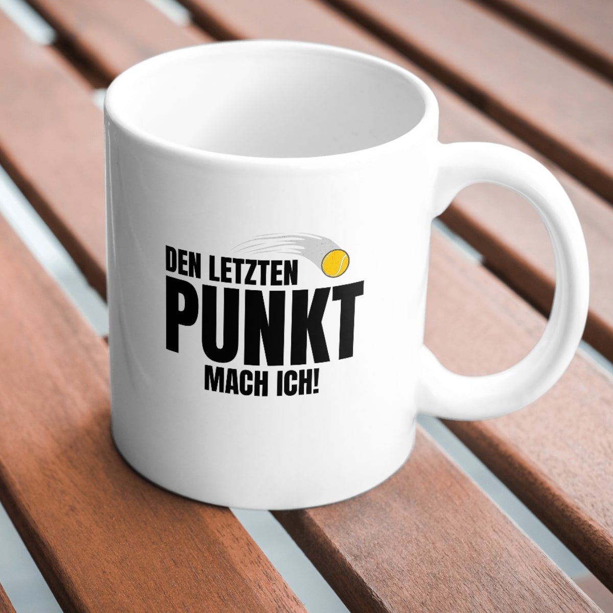 Letzter Punkt | Tasse - Matchpoint24 - Kleidung für Tennisfans