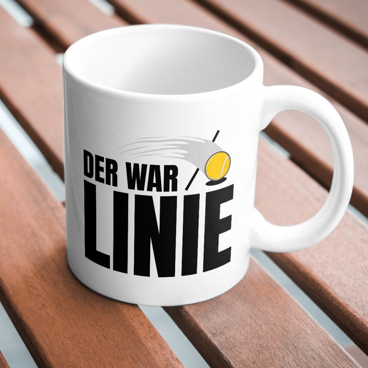 Linie | Tasse - Matchpoint24 - Kleidung für Tennisfans