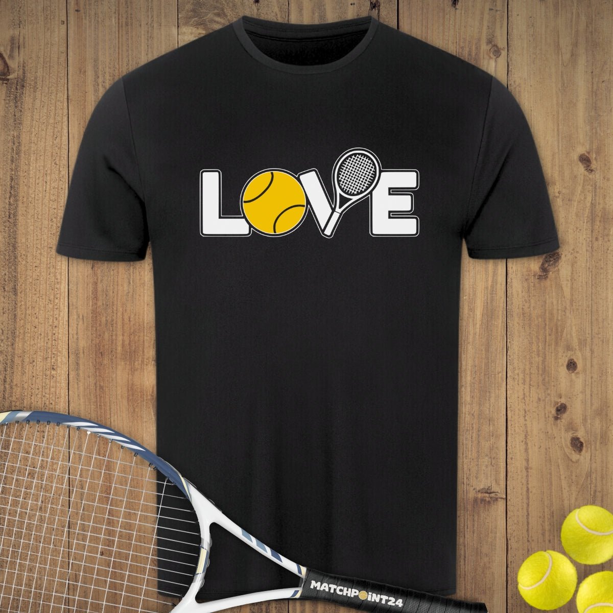 Love 1024 | Herren Sport T-Shirt - Matchpoint24 - Kleidung für Tennisfans