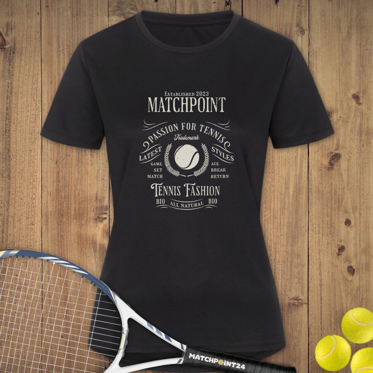 Matchpoint | Damen Sport T-Shirt - Matchpoint24 - Kleidung für Tennisfans