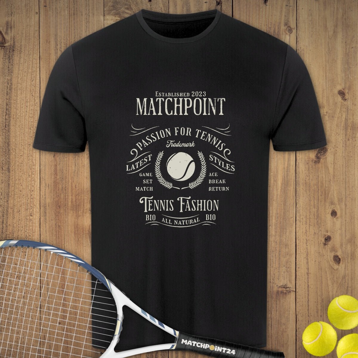 Matchpoint | Herren Sport T-Shirt - Matchpoint24 - Kleidung für Tennisfans