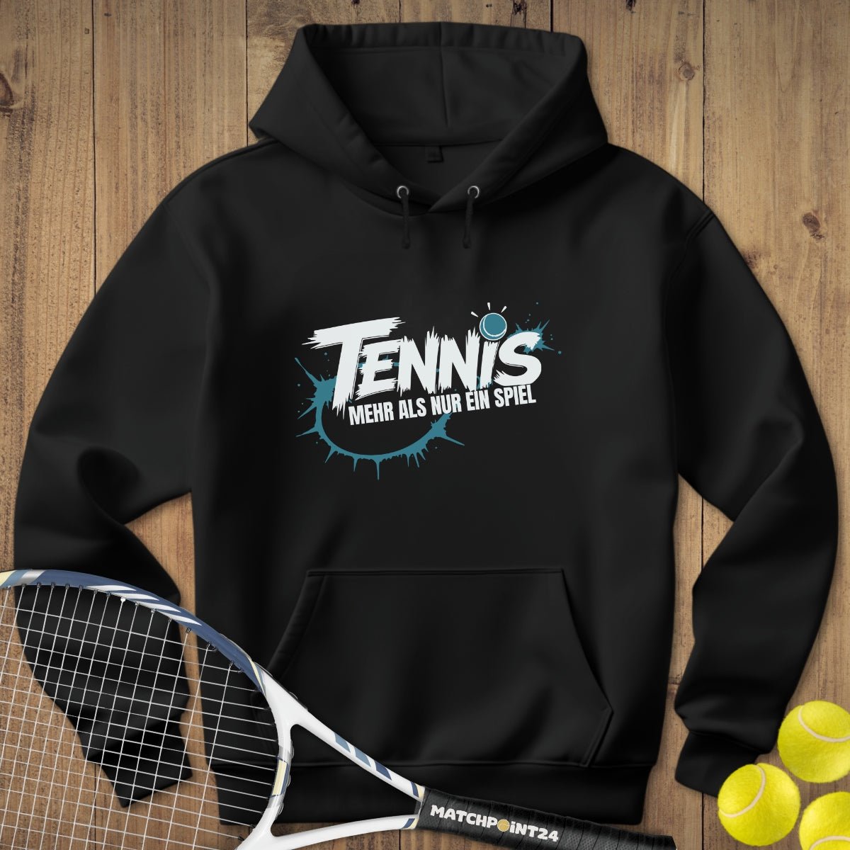 Mehr als nur ein Spiel | Hoodie (Unisex) - Matchpoint24 - Kleidung für Tennisfans