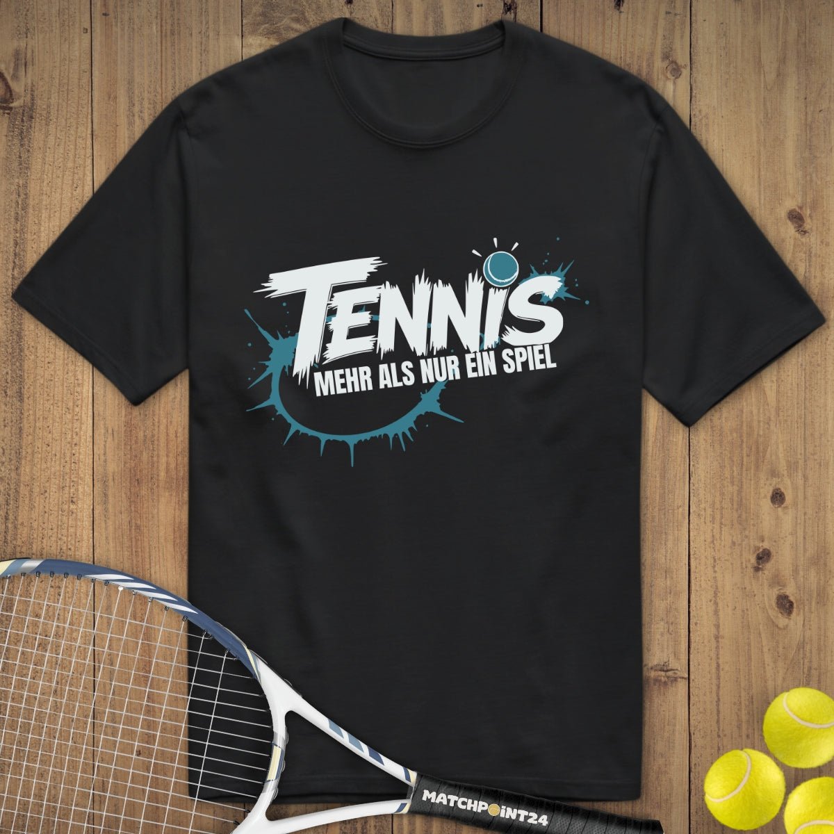 Mehr als nur ein Spiel | Premium Herren T-Shirt - Matchpoint24 - Kleidung für Tennisfans
