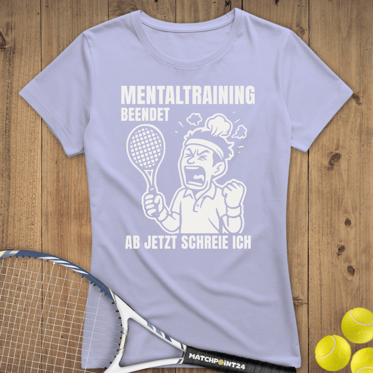 Mentaltraining | Premium Damen T-Shirt - Matchpoint24 - Kleidung für Tennisfans