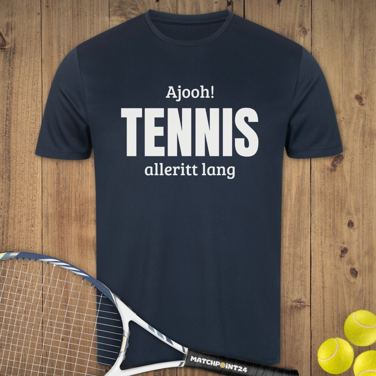Pfälzer Tennis Ajooh | Herren Sport T-Shirt - Matchpoint24 - Kleidung für Tennisfans