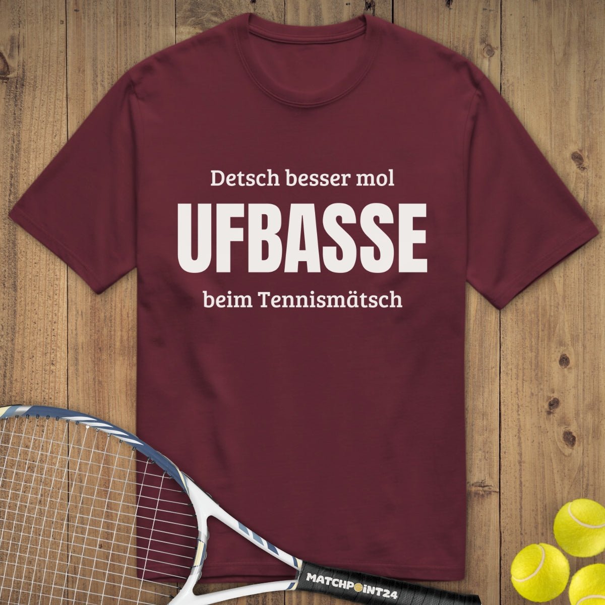 Pfälzer Tennis Ufbasse | Premium Herren T-Shirt - Matchpoint24 - Kleidung für Tennisfans