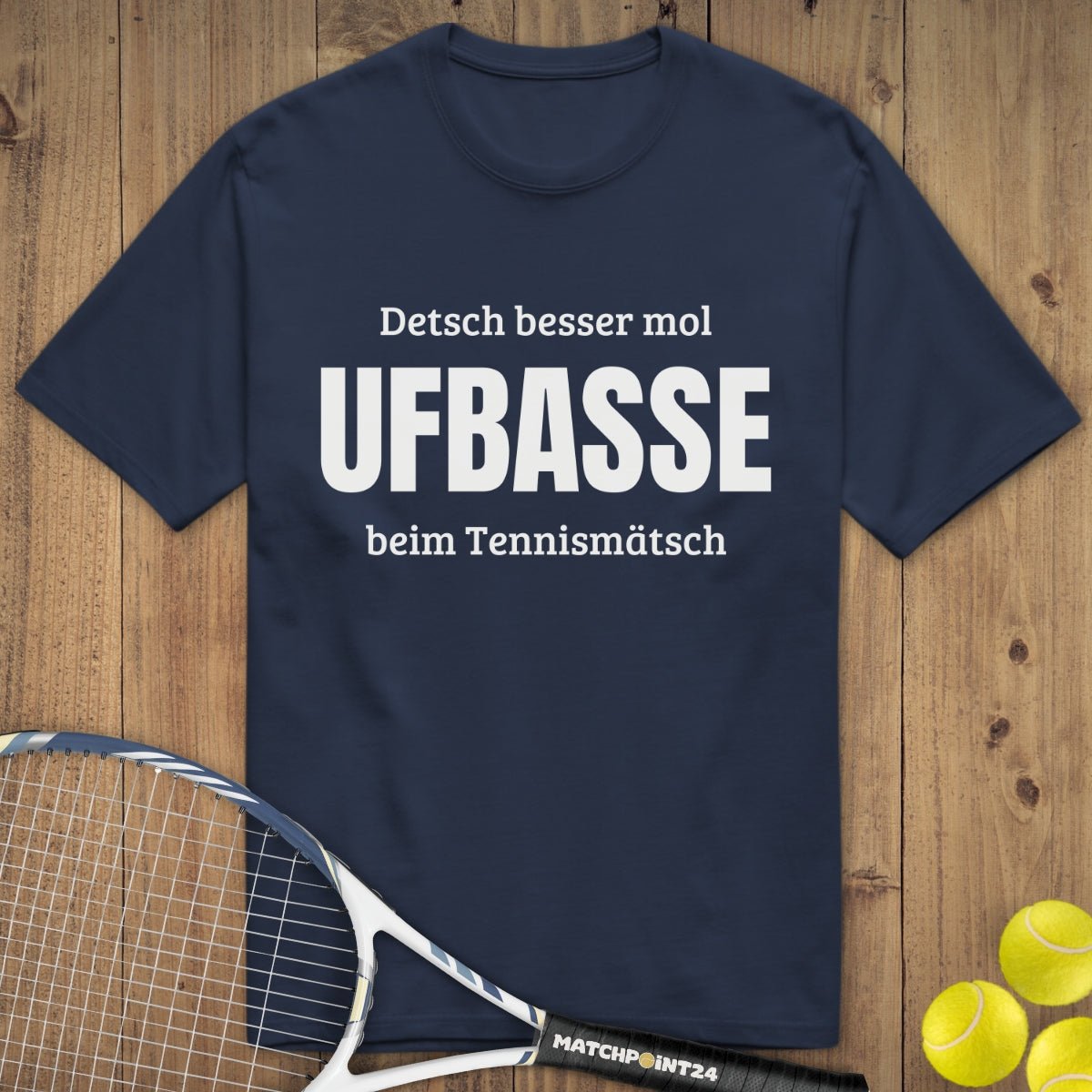 Pfälzer Tennis Ufbasse | Premium Herren T-Shirt - Matchpoint24 - Kleidung für Tennisfans