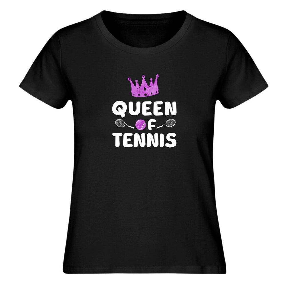 Queen of Tennis | Premium Damen T-Shirt - Matchpoint24 - Kleidung für Tennisfans