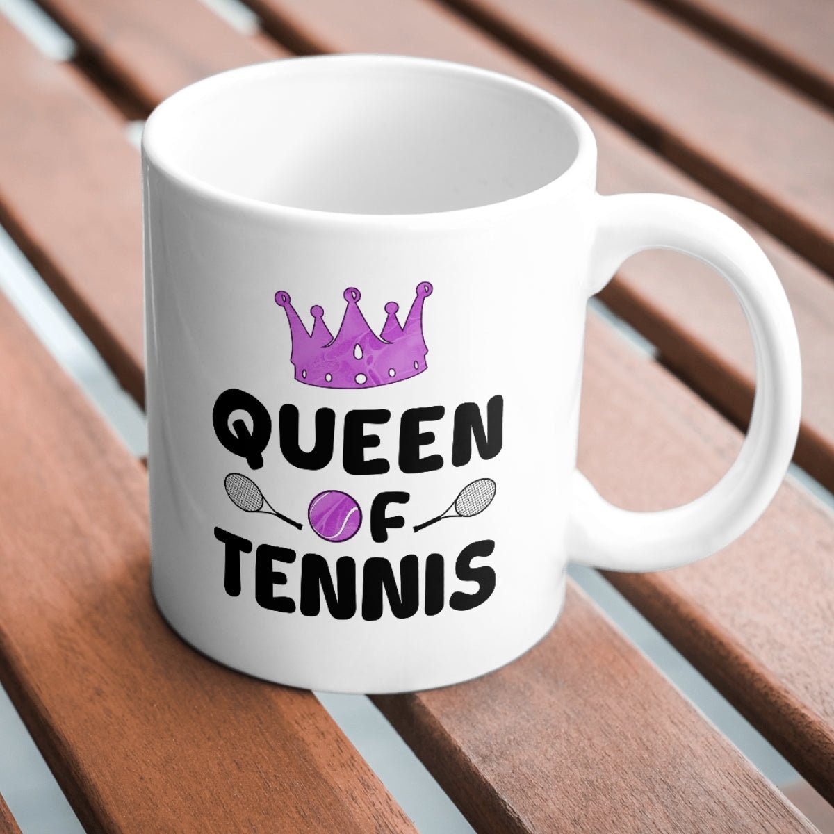 Queen of Tennis | Tasse - Matchpoint24 - Kleidung für Tennisfans