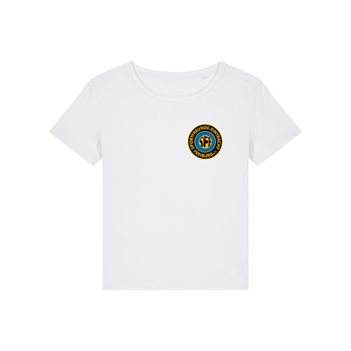 SFE Freiburg Bio Damen T-Shirt gelb/blau - Matchpoint24 - Kleidung für Tennisfans