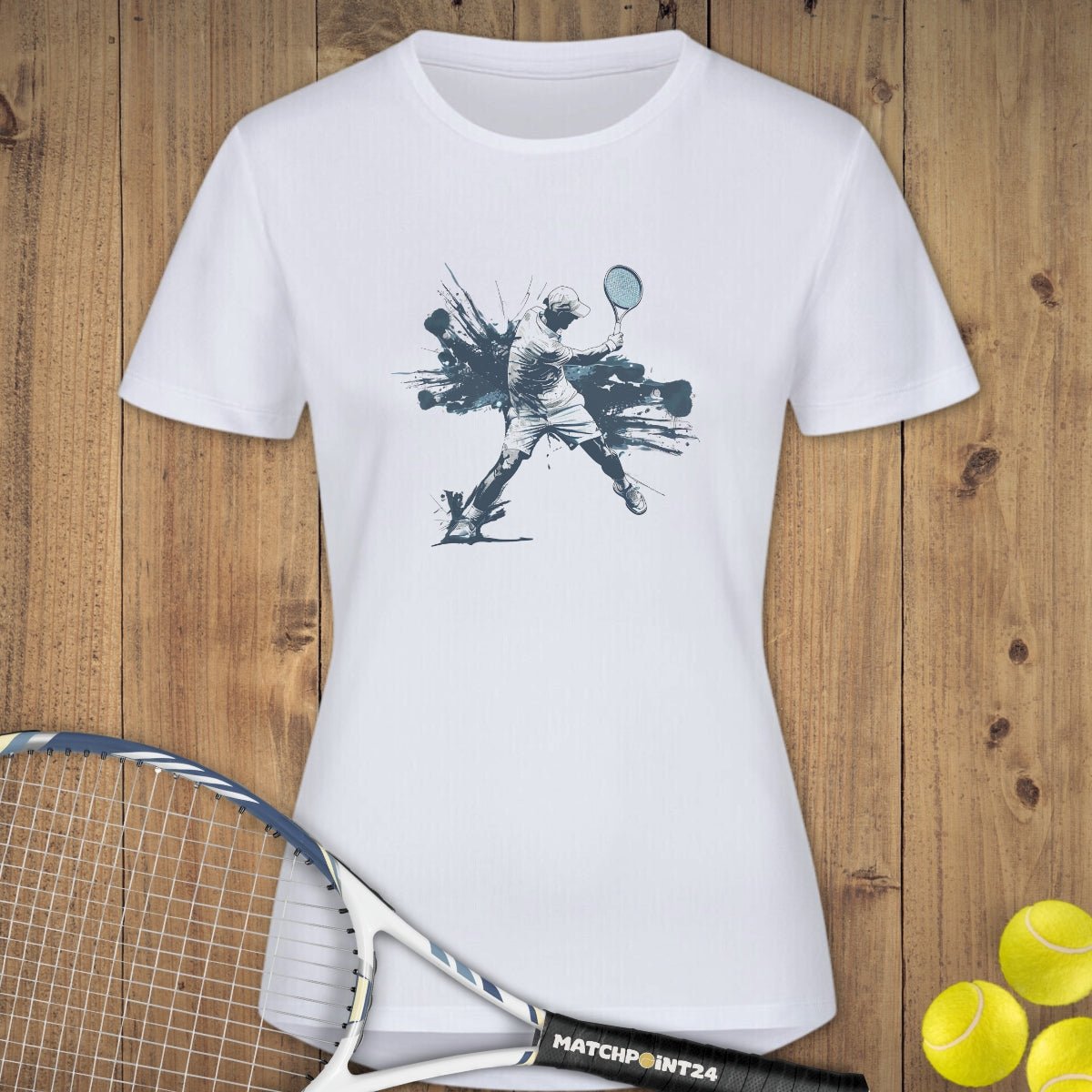 Splash | Damen Sport T-Shirt - Matchpoint24 - Kleidung für Tennisfans
