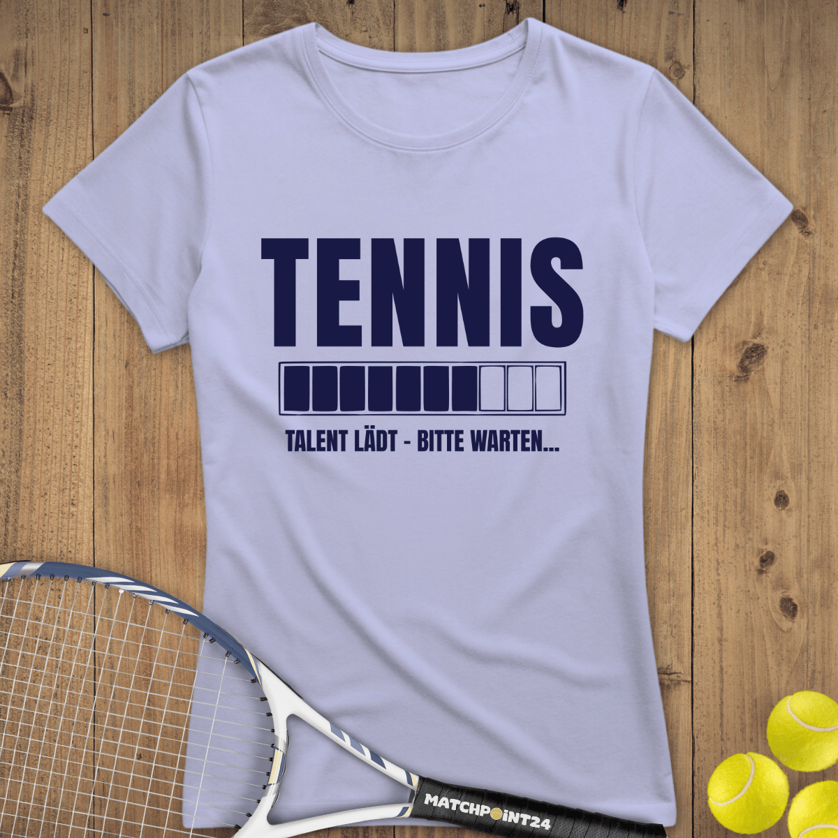 Talent Lädt | Premium Damen T-Shirt - Matchpoint24 - Kleidung für Tennisfans