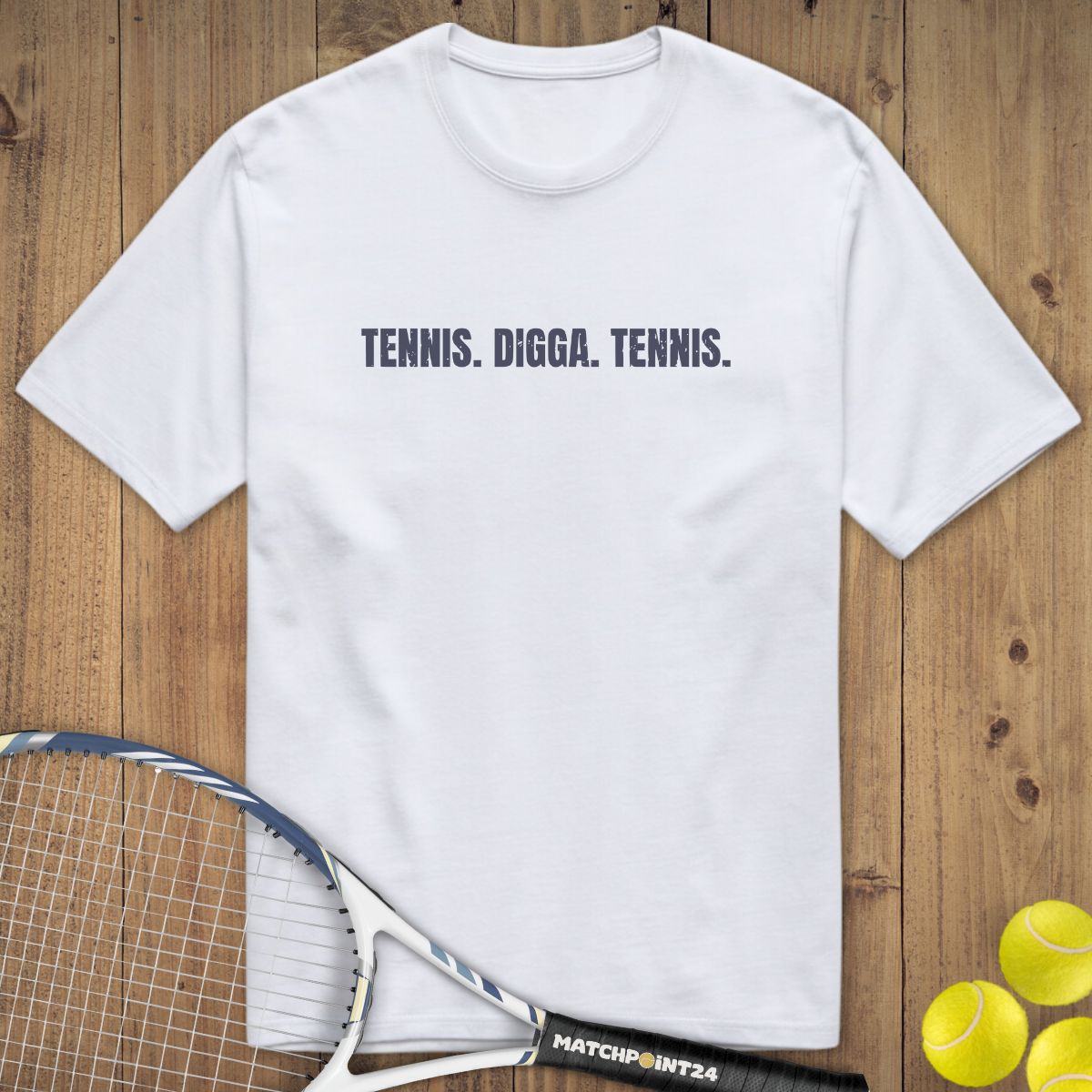 Tennis Digga Tennis | Premium Herren T-Shirt - Matchpoint24 - Kleidung für Tennisfans