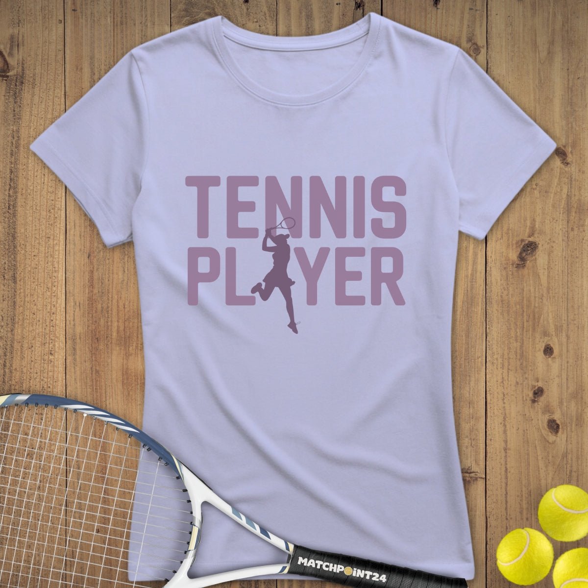 Tennis Player Damen | Premium Damen T-Shirt - Matchpoint24 - Kleidung für Tennisfans