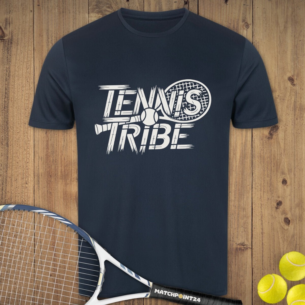 Tennis Tribe | Herren Sport T-Shirt - Matchpoint24 - Kleidung für Tennisfans