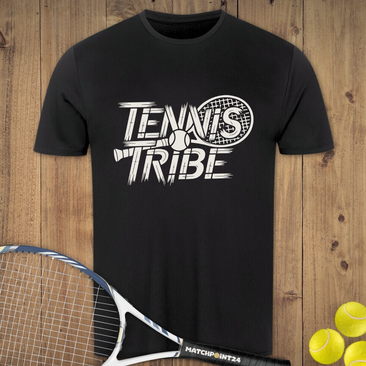 Tennis Tribe | Herren Sport T-Shirt - Matchpoint24 - Kleidung für Tennisfans