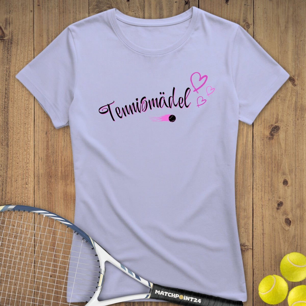 Tennismädel | Premium Damen T-Shirt - Matchpoint24 - Kleidung für Tennisfans
