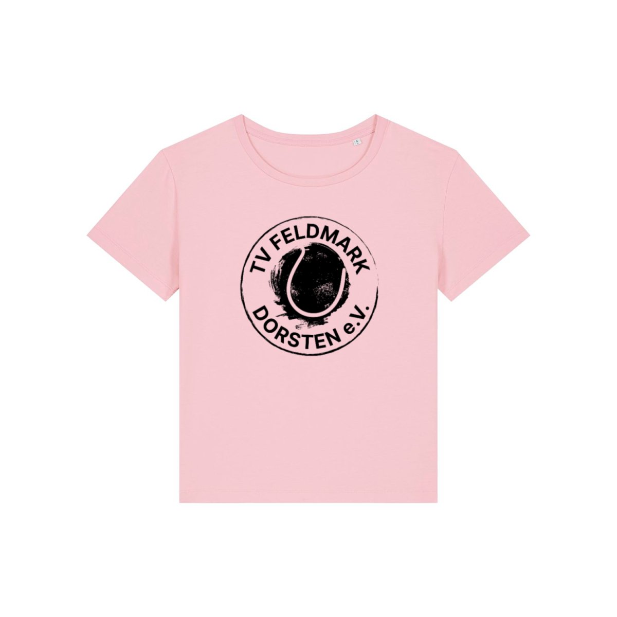 TV Feldmark | BIO T-Shirt Damen (schwarzes Logo) - Matchpoint24 - Kleidung für Tennisfans