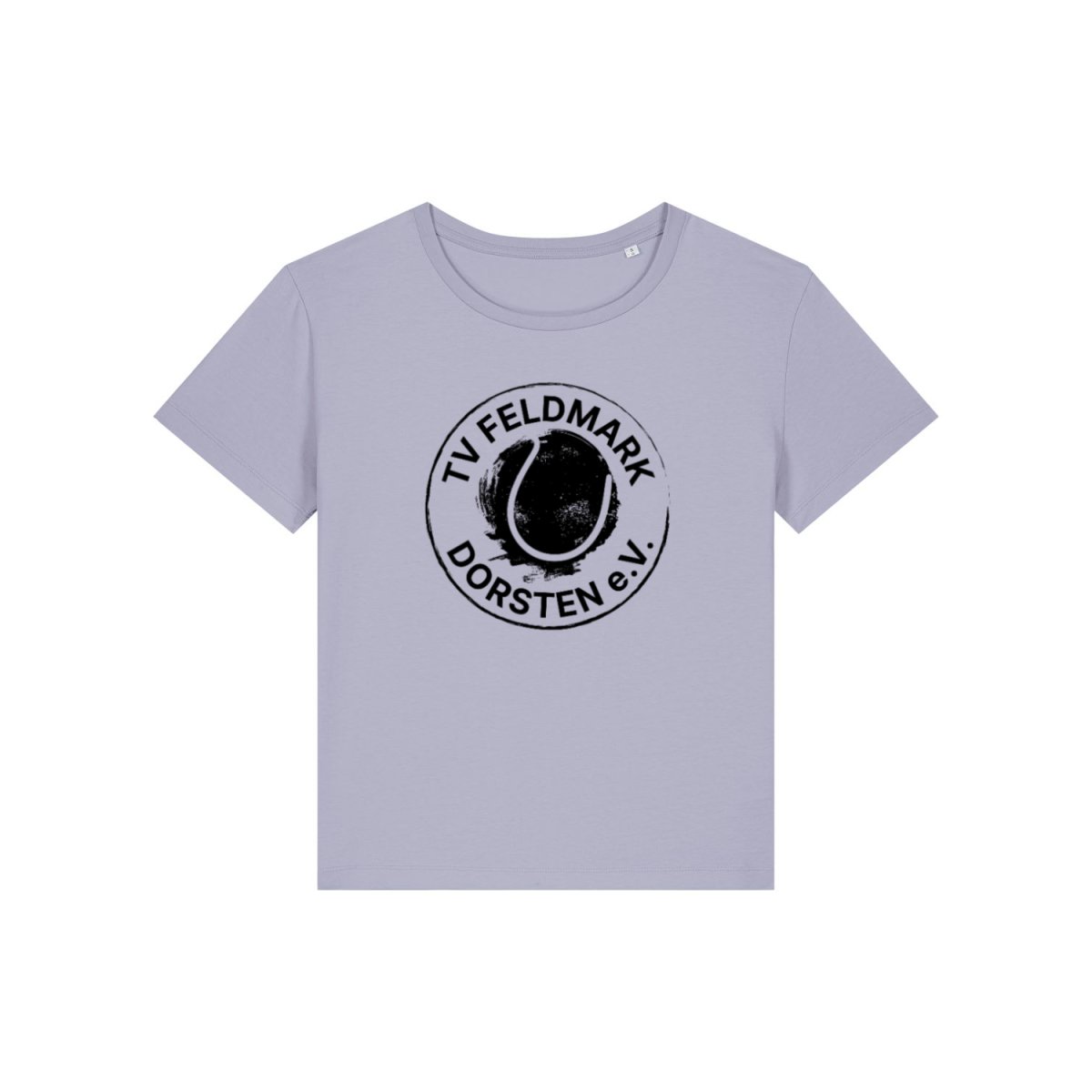 TV Feldmark | BIO T-Shirt Damen (schwarzes Logo) - Matchpoint24 - Kleidung für Tennisfans