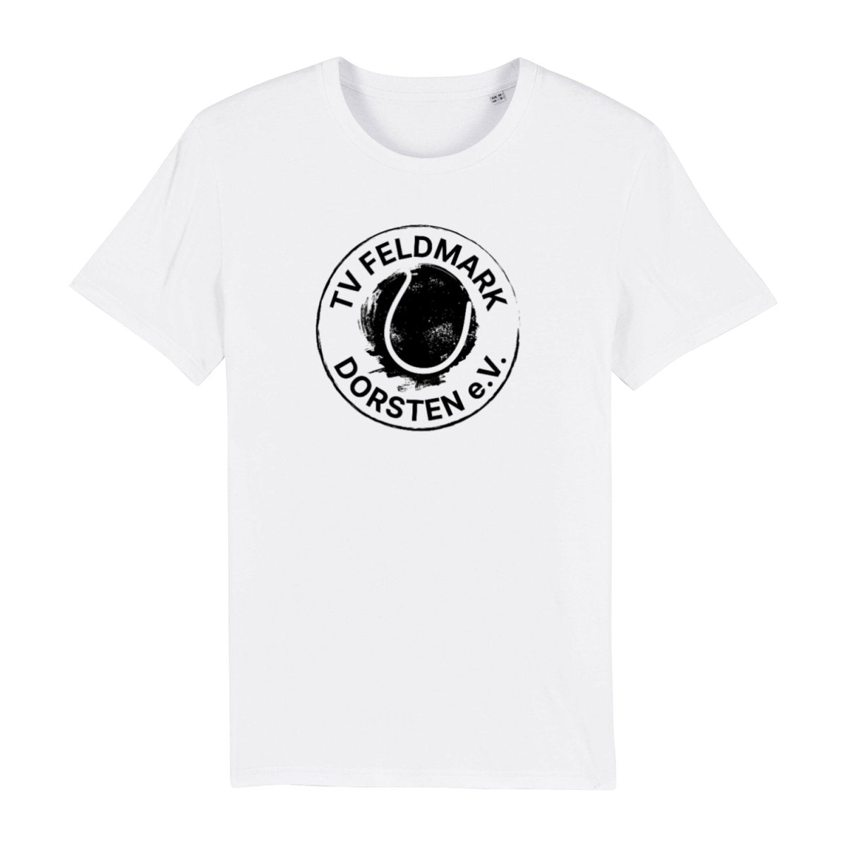 TV Feldmark | Bio T-Shirt Herren (schwarzes Logo) - Matchpoint24 - Kleidung für Tennisfans