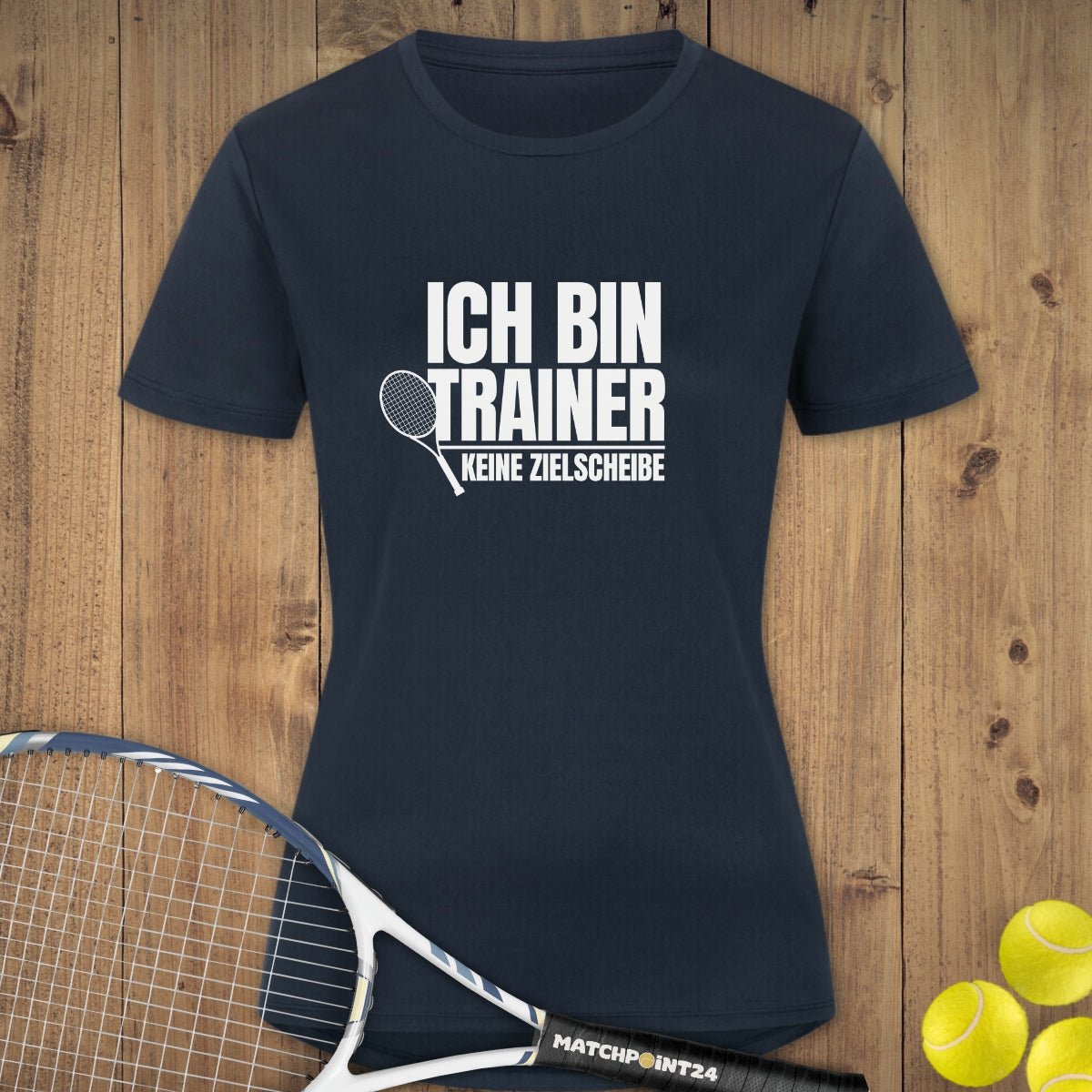 Zielscheibe | Damen Sport T-Shirt - Matchpoint24 - Kleidung für Tennisfans
