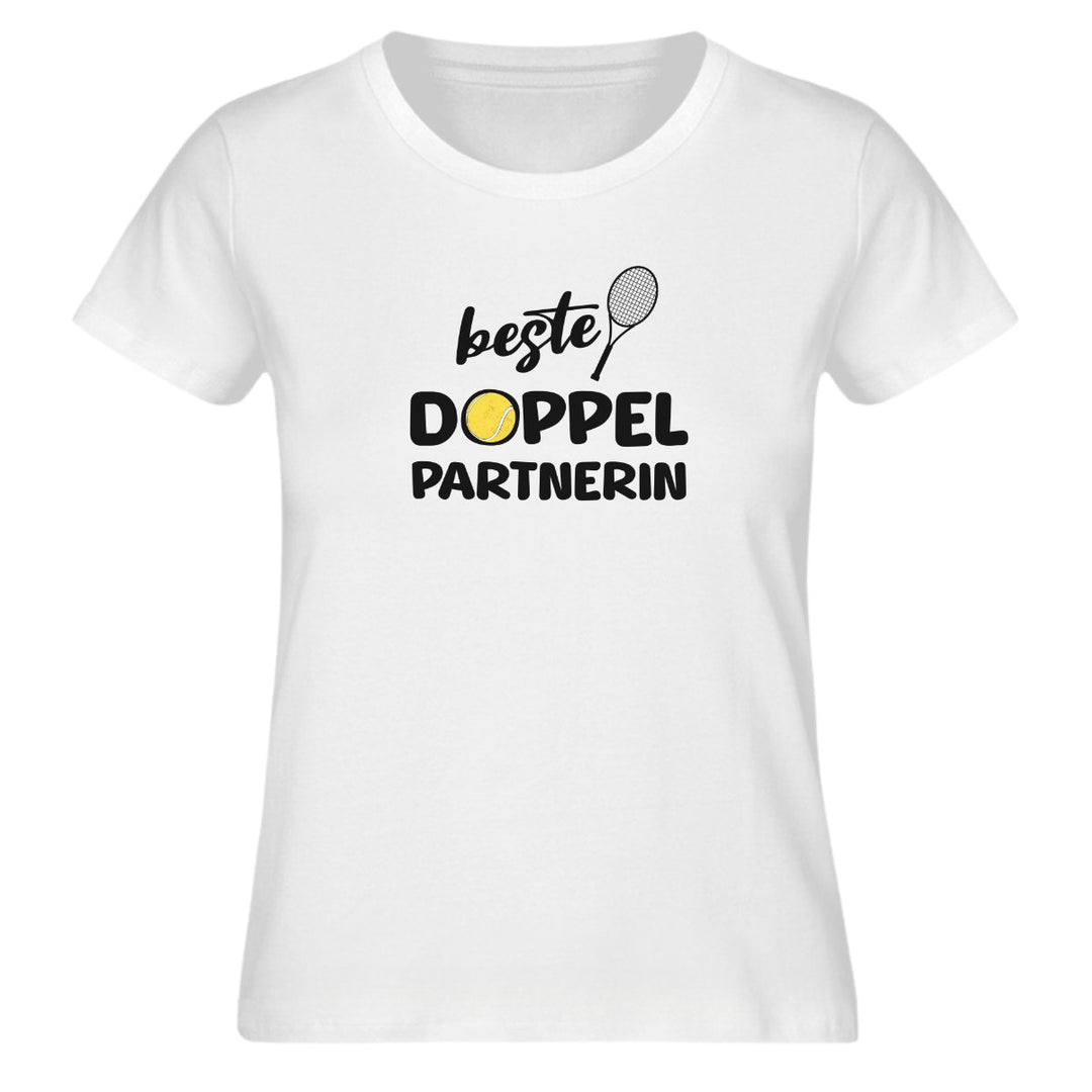 Beste Doppelpartnerin | Premium Damen T-Shirt - Matchpoint24 - Kleidung für Tennisfans