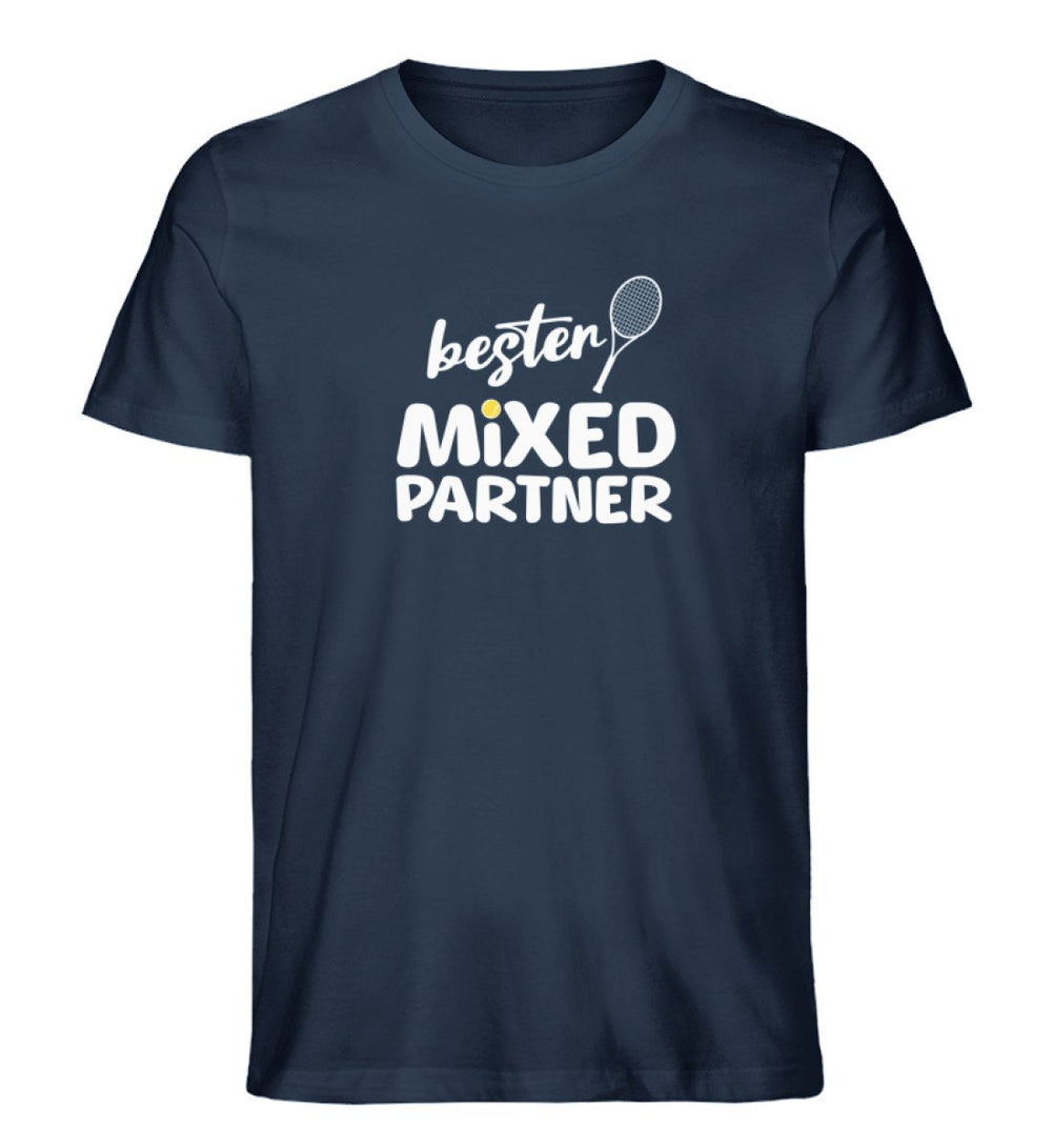 Bester Mixed Partner | Premium Herren T-Shirt - Matchpoint24 - Kleidung für Tennisfans