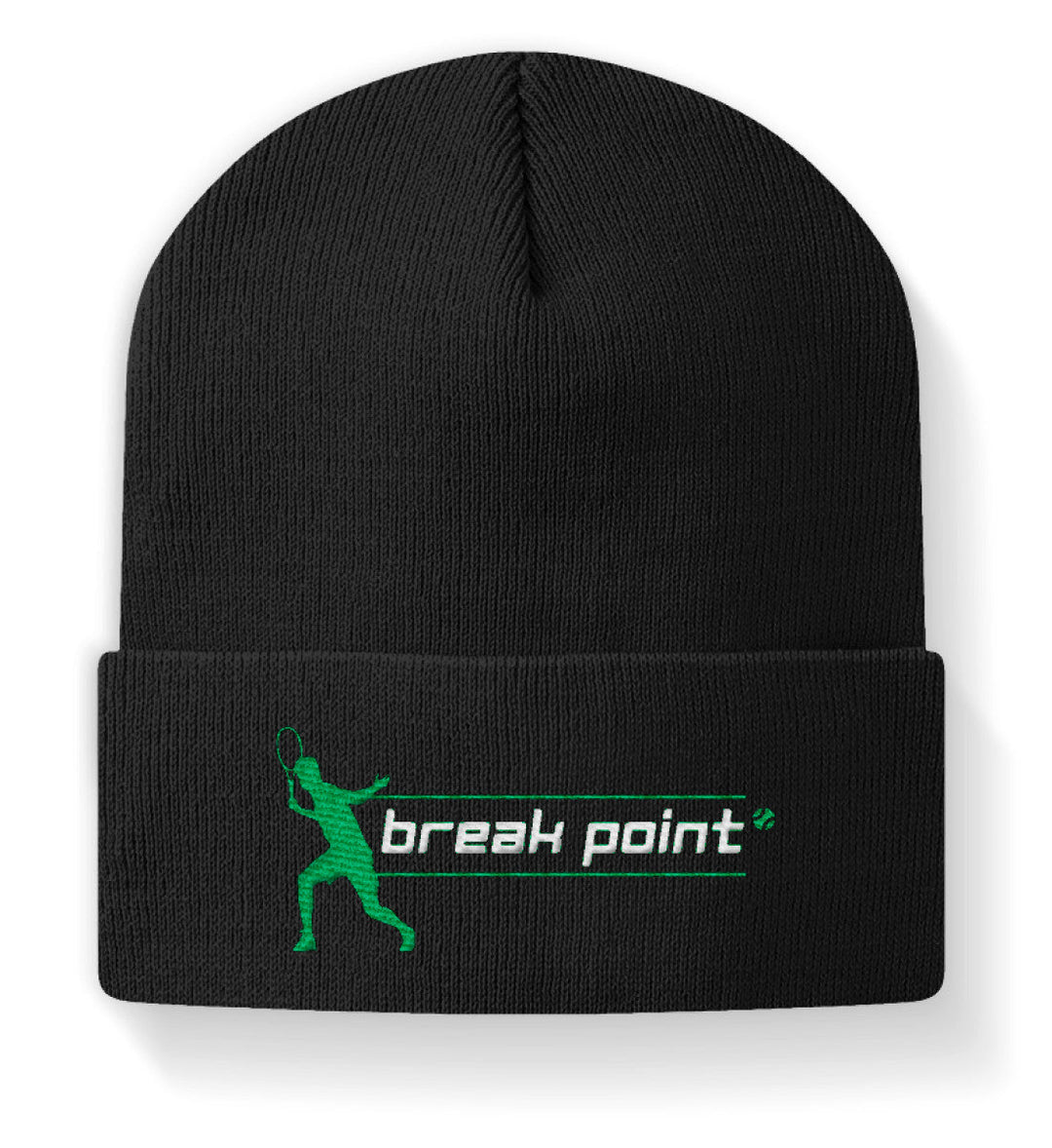 Break Point | Beanie (Herren) bestickt - Matchpoint24 - Kleidung für Tennisfans