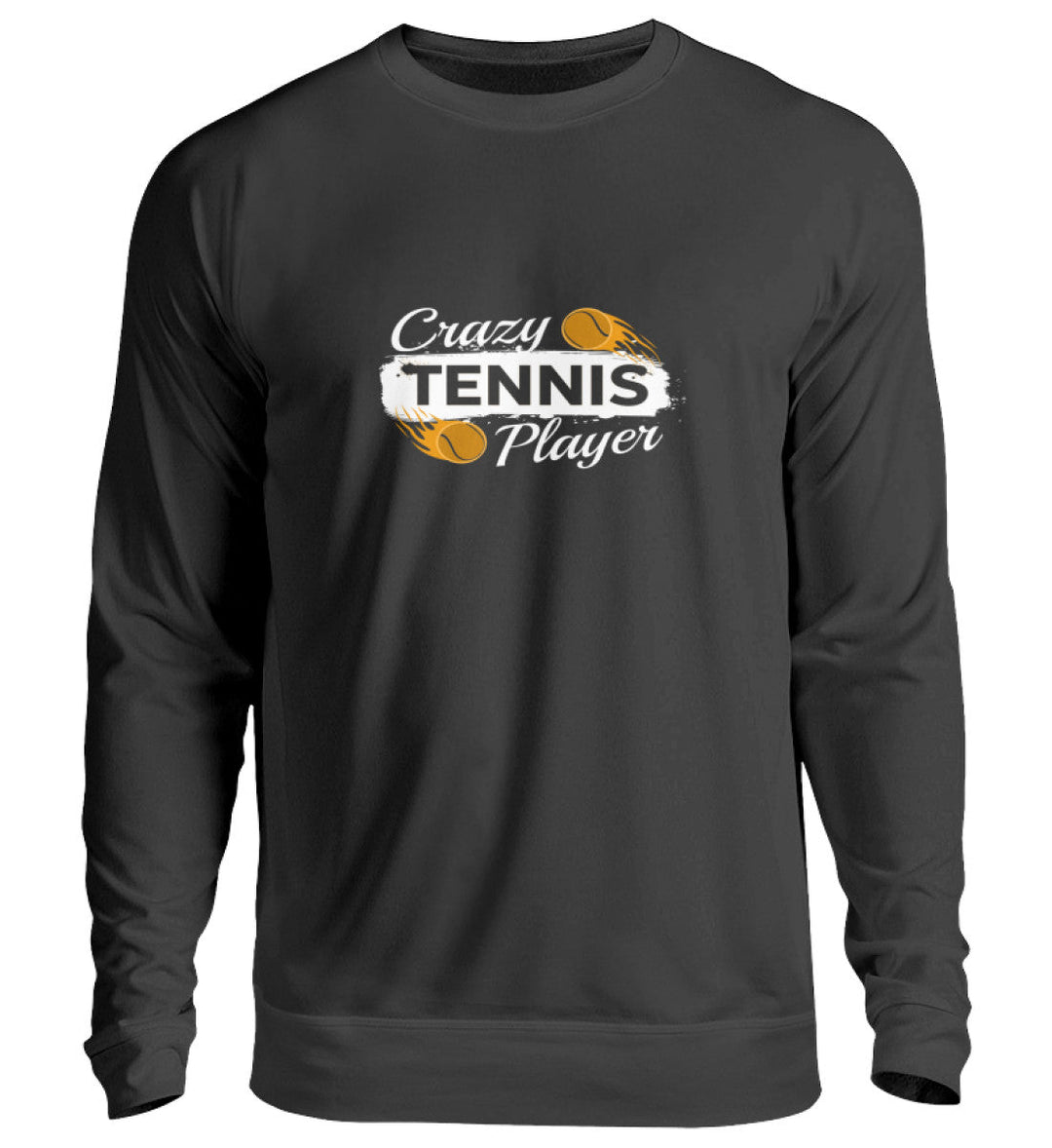 Crazy Tennis Player | Sweatshirt (Unisex) - Matchpoint24 - Kleidung für Tennisfans