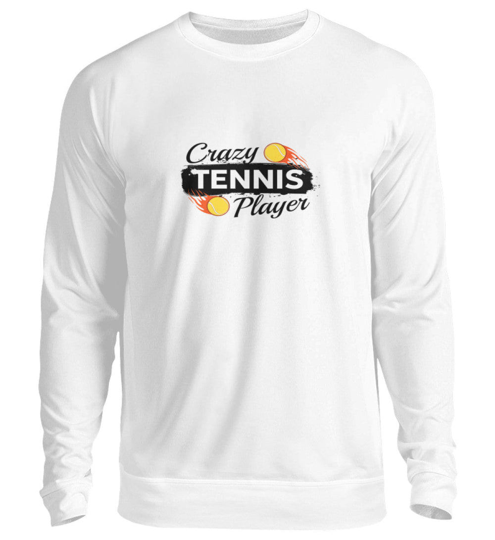 Crazy Tennis Player | Sweatshirt (Unisex) - Matchpoint24 - Kleidung für Tennisfans