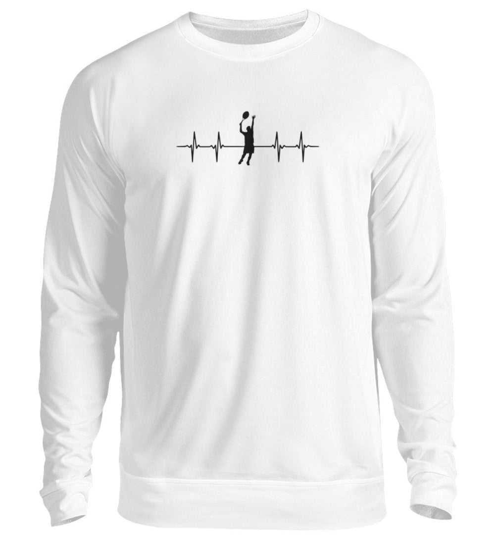 Herzschlag Mann | Sweatshirt (Herren) - Matchpoint24 - Kleidung für Tennisfans