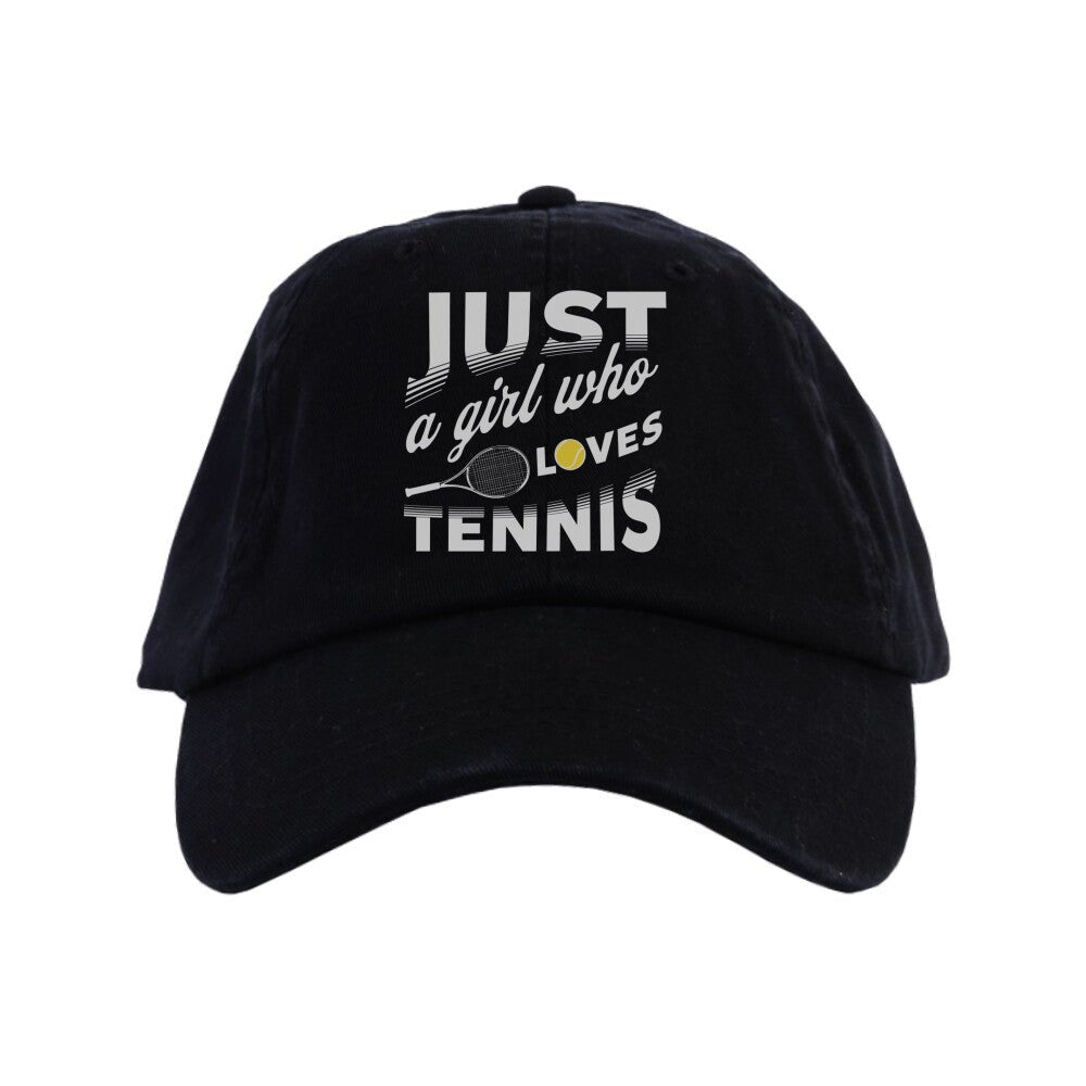 Just a girl | Organic Cap - Matchpoint24 - Kleidung für Tennisfans