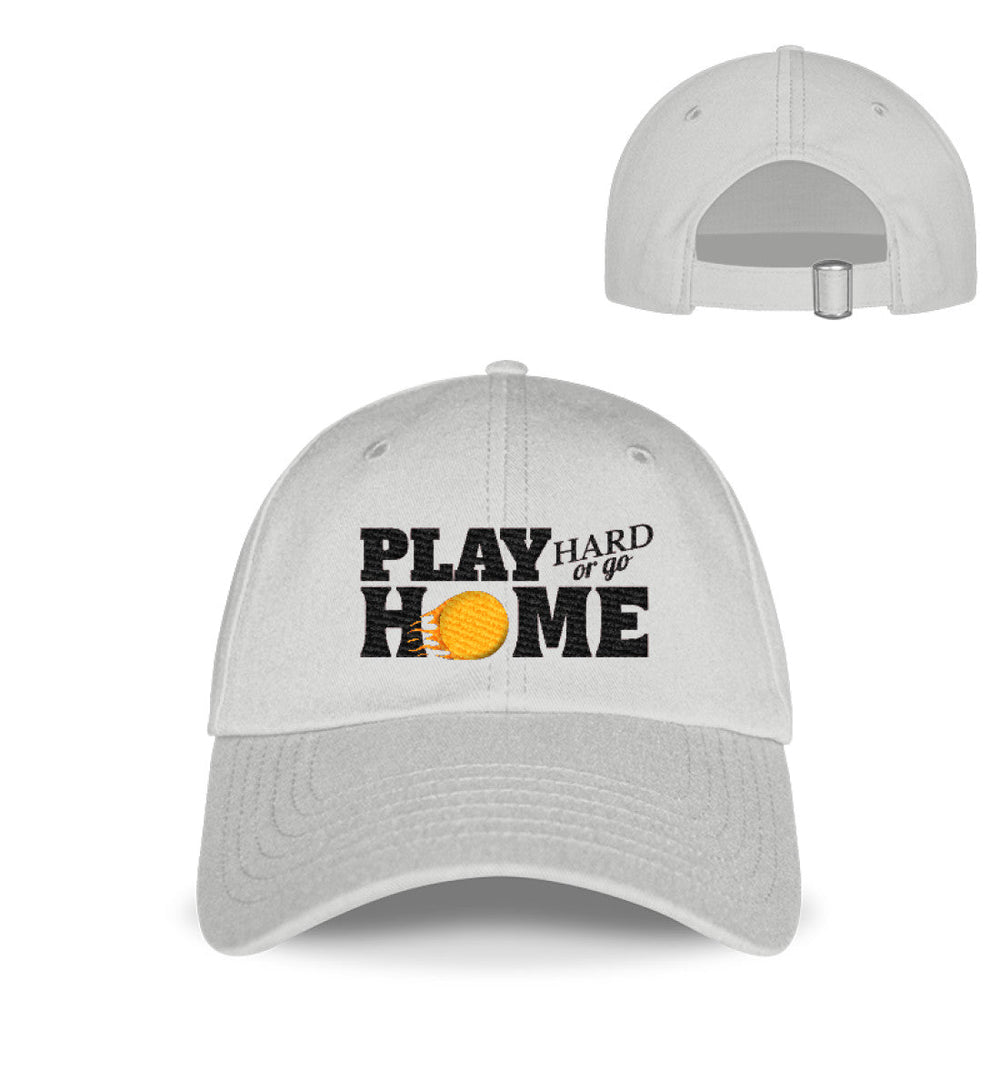 Play hard | Organic Cap (bestickt) - Matchpoint24 - Kleidung für Tennisfans