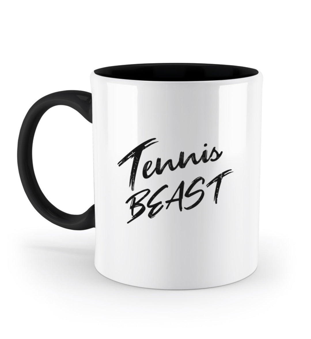 Tennis Beast | Zweifarbige Tasse - Matchpoint24 - Kleidung für Tennisfans