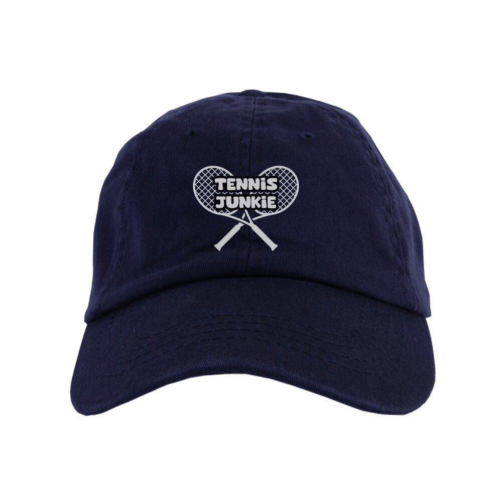 Tennis Junkie | Organic Cap - Matchpoint24 - Kleidung für Tennisfans