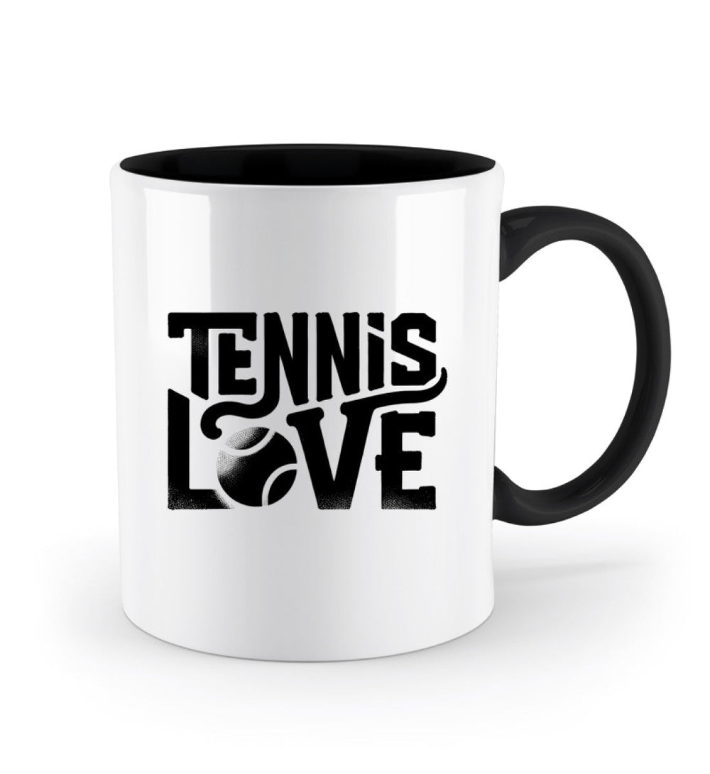 Tennis Love 24 | Zweifarbige Tasse - Matchpoint24 - Kleidung für Tennisfans