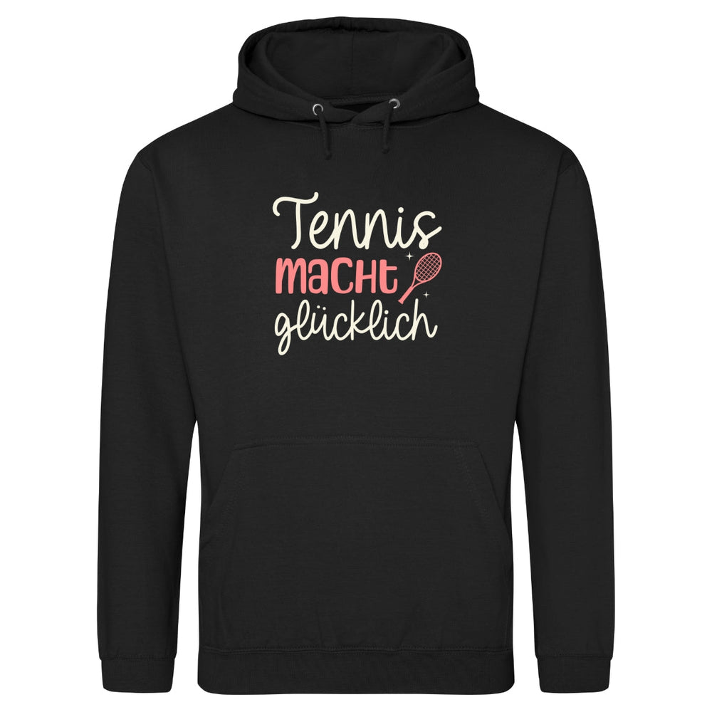 Tennis macht glücklich | Hoodie (Damen) - Matchpoint24 - Kleidung für Tennisfans