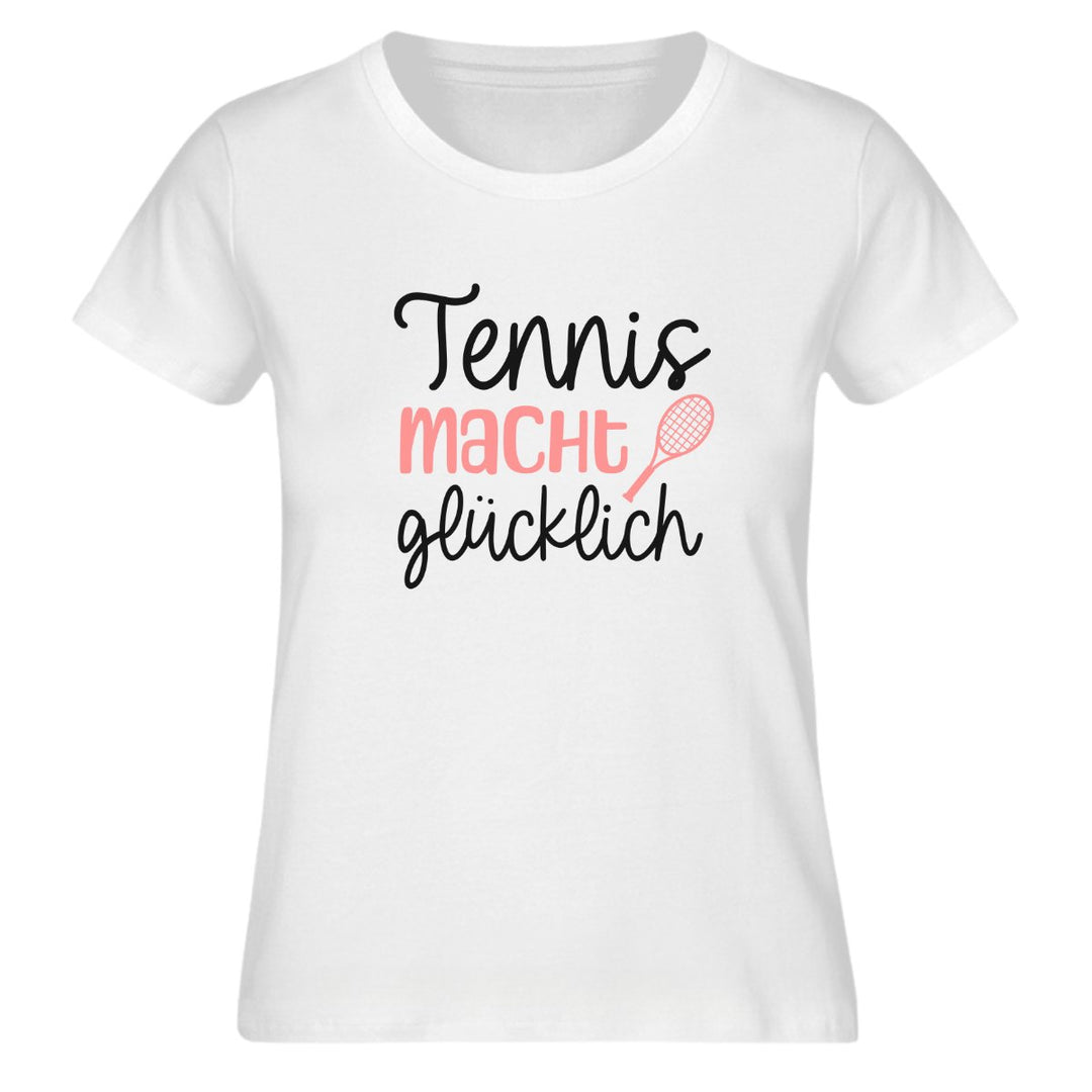 Tennis macht glücklich | Premium Damen T-Shirt - Matchpoint24 - Kleidung für Tennisfans