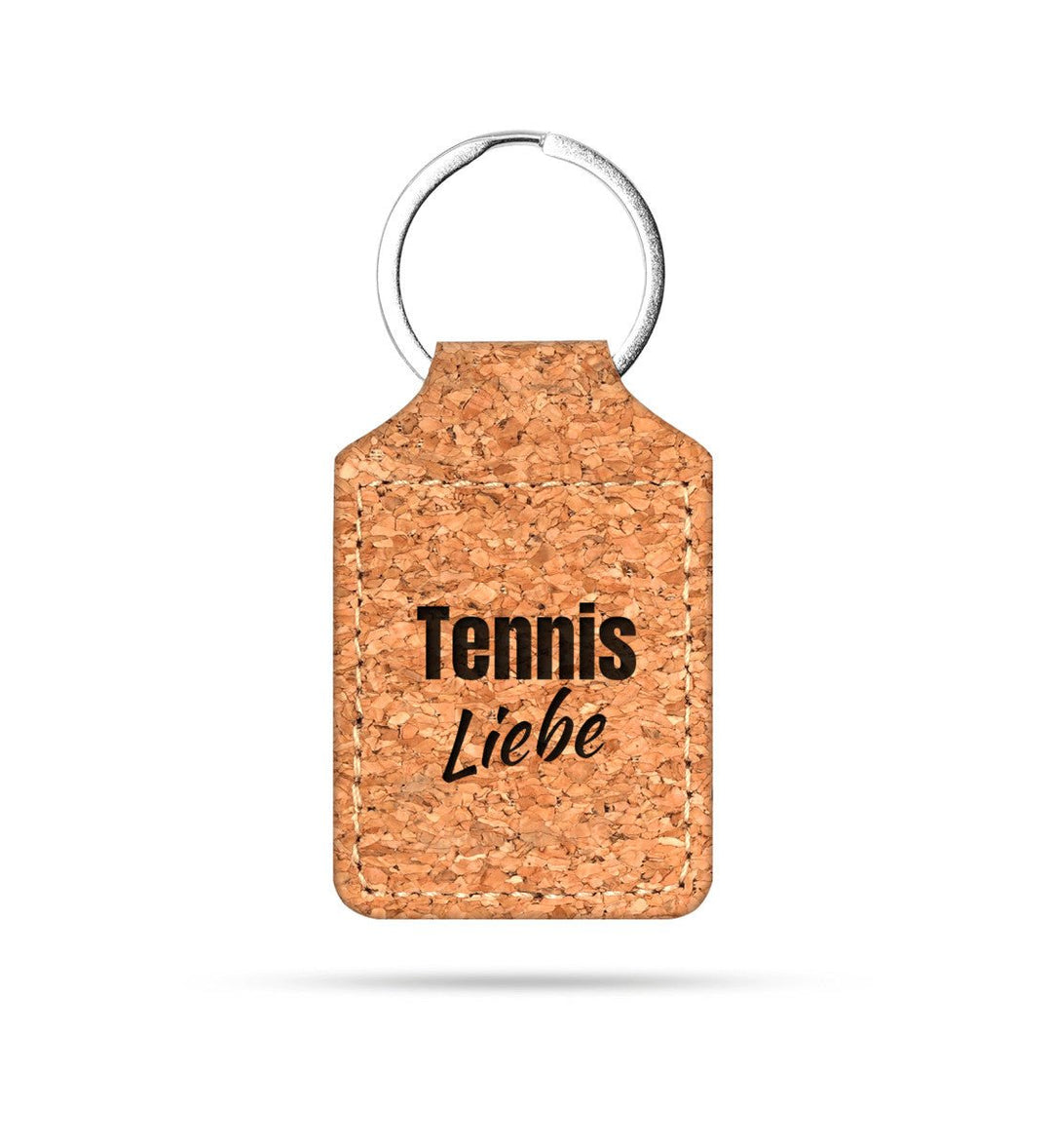 Tennisliebe - Kork | Schlüsselanhänger (lang) - Matchpoint24 - Kleidung für Tennisfans