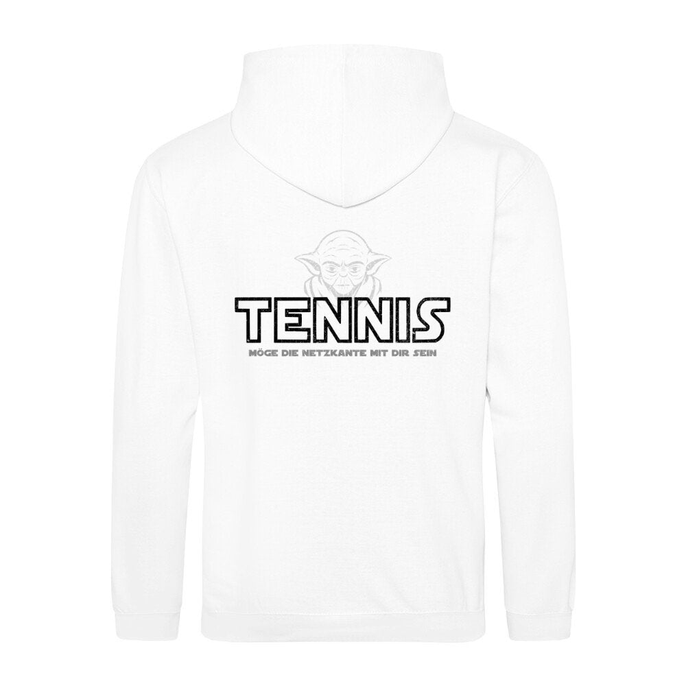Yoda - Netzkante | Sweatjacke (Unisex) Rückendruck - Matchpoint24 - Kleidung für Tennisfans