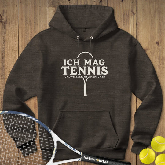 3 Menschen | Hoodie (Unisex) - Matchpoint24 - Kleidung für Tennisfans